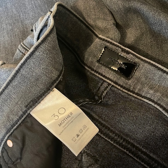 MOTHER Denim⚡️ Rascal Sliced up Heel Jeans | NWT | Size 30 | High Waisted - Picture 15 of 16